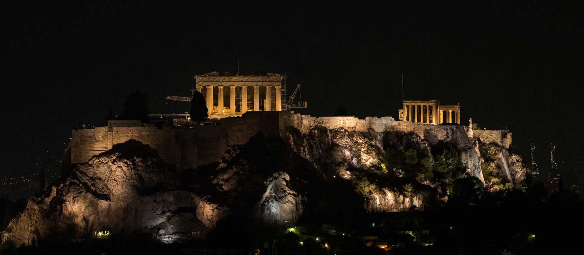 athens by night tour