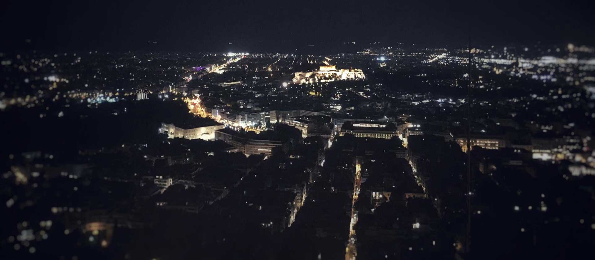 athens by night tour