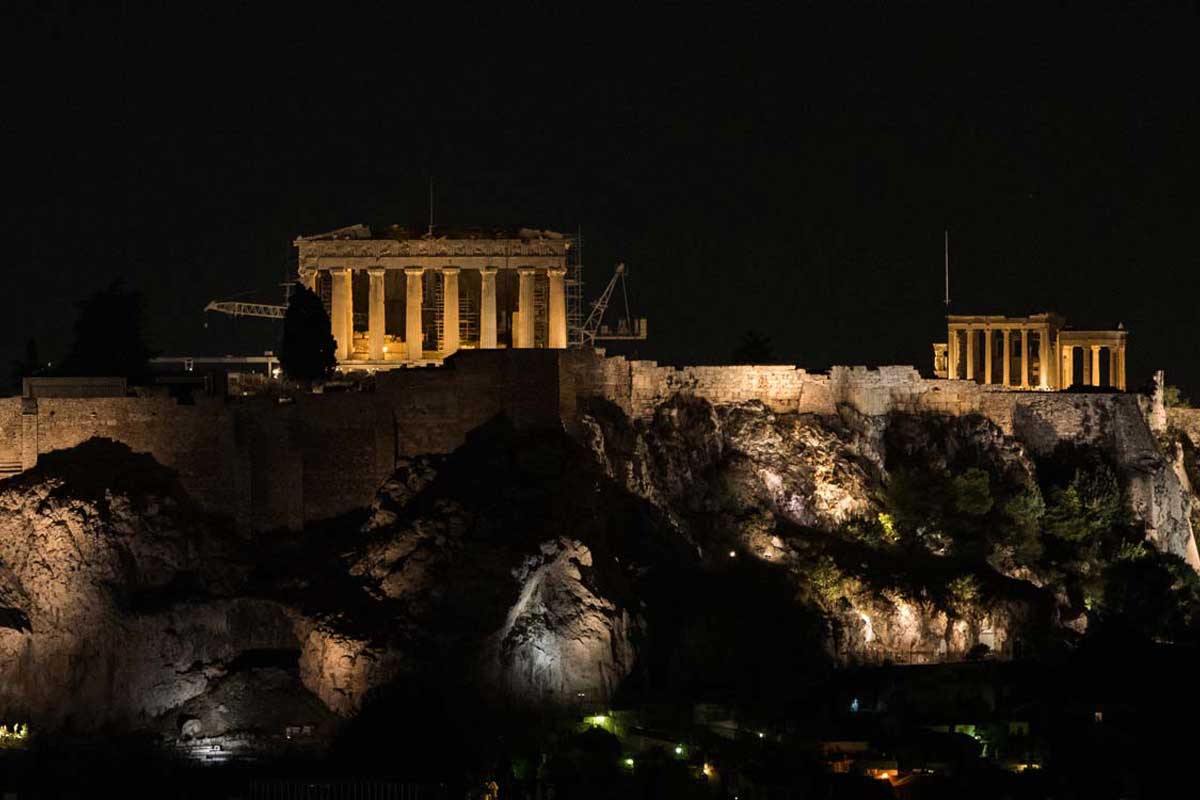 athens by night tour