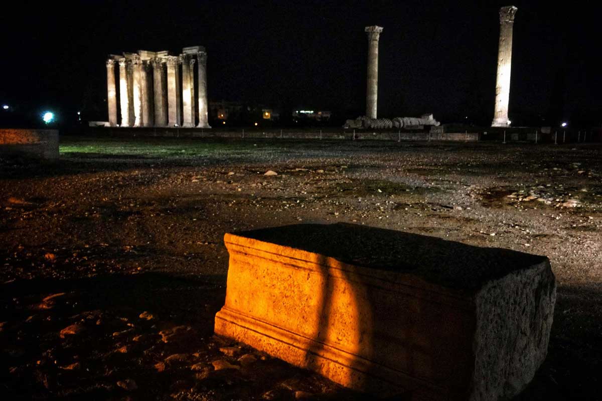athens by night tour