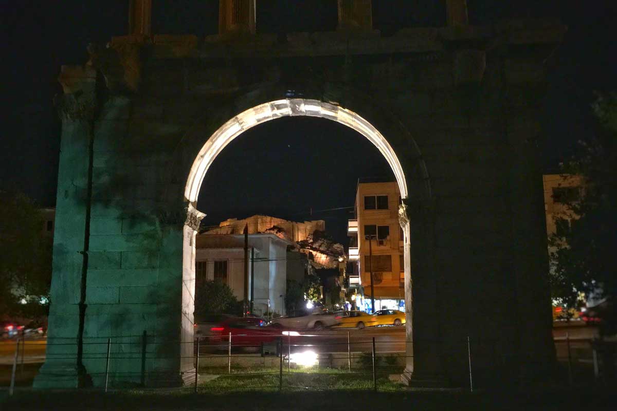 athens by night tour