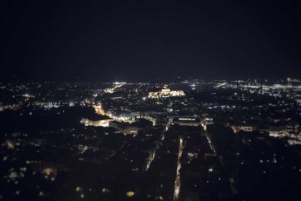 athens by night tour